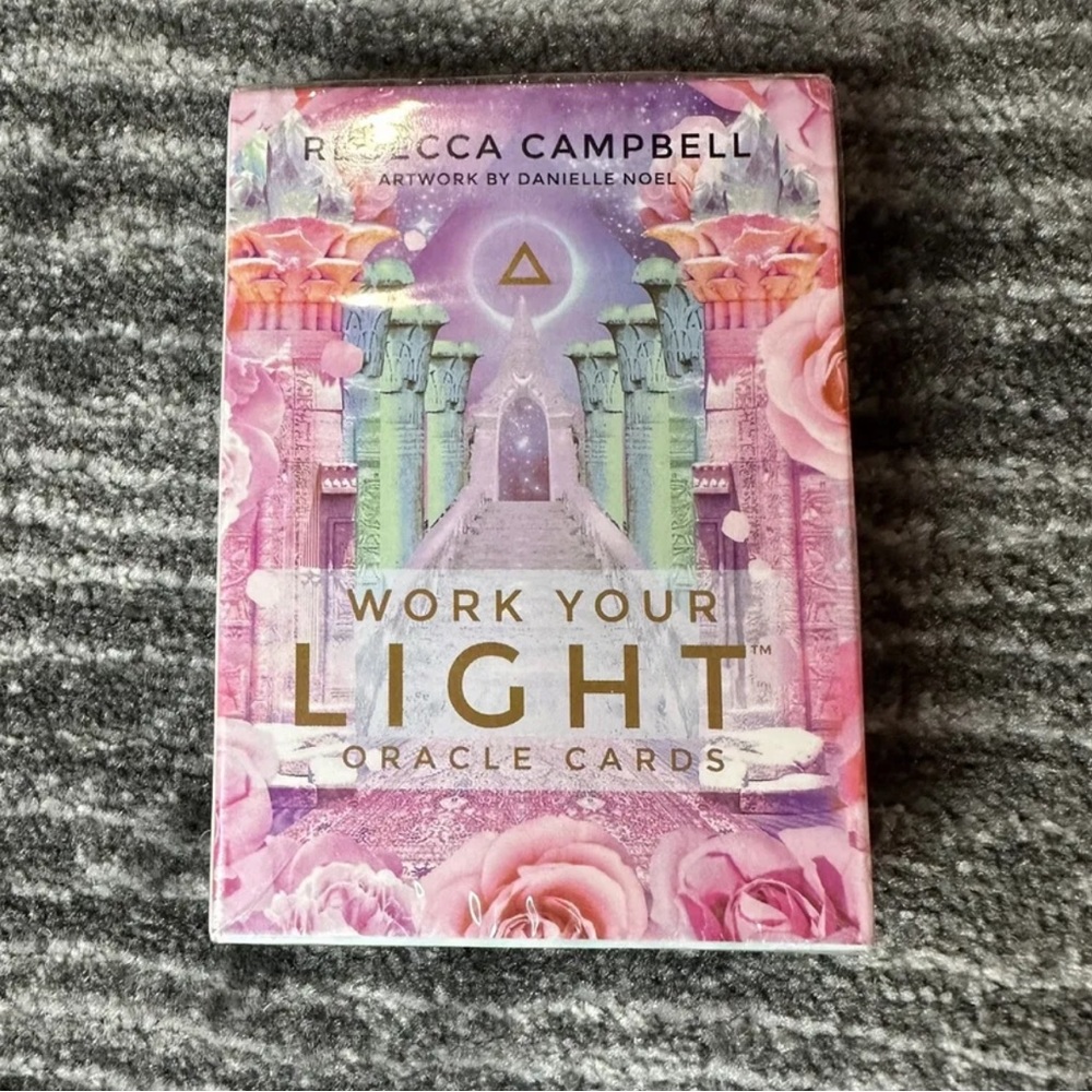 Work Your Light Card Deck A 44 Oracle Fortune Telling Game Tarot Cards New